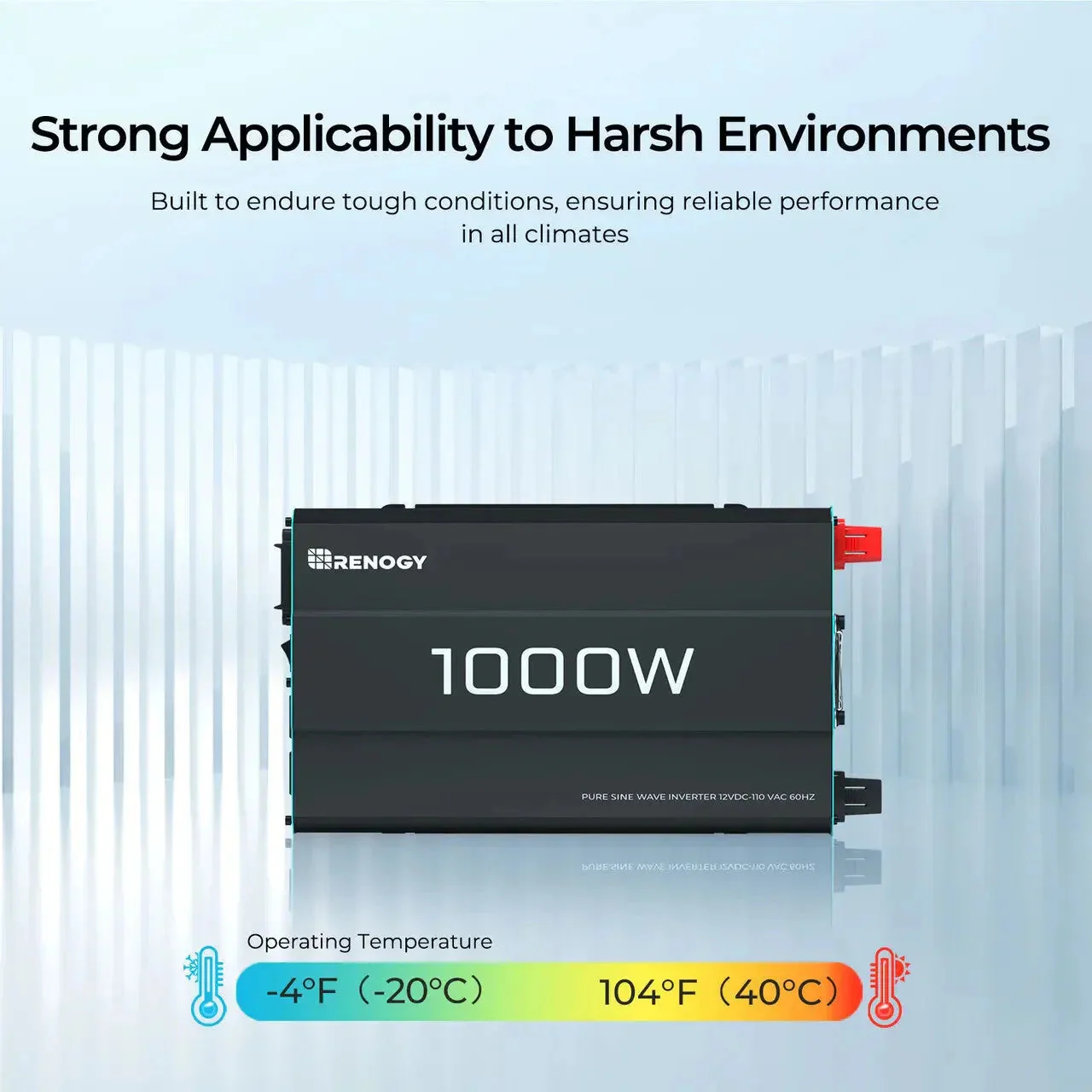 Renogy 1000W 12V Pure Sine Wave Inverter - Image 5