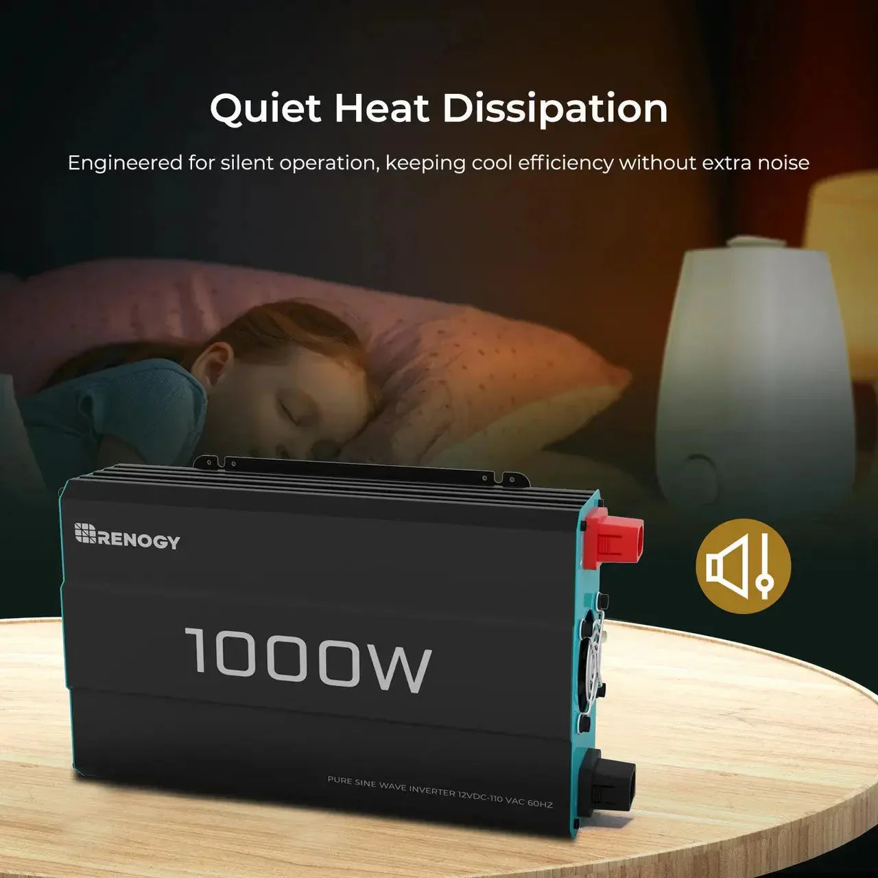 Renogy 1000W 12V Pure Sine Wave Inverter - Image 6