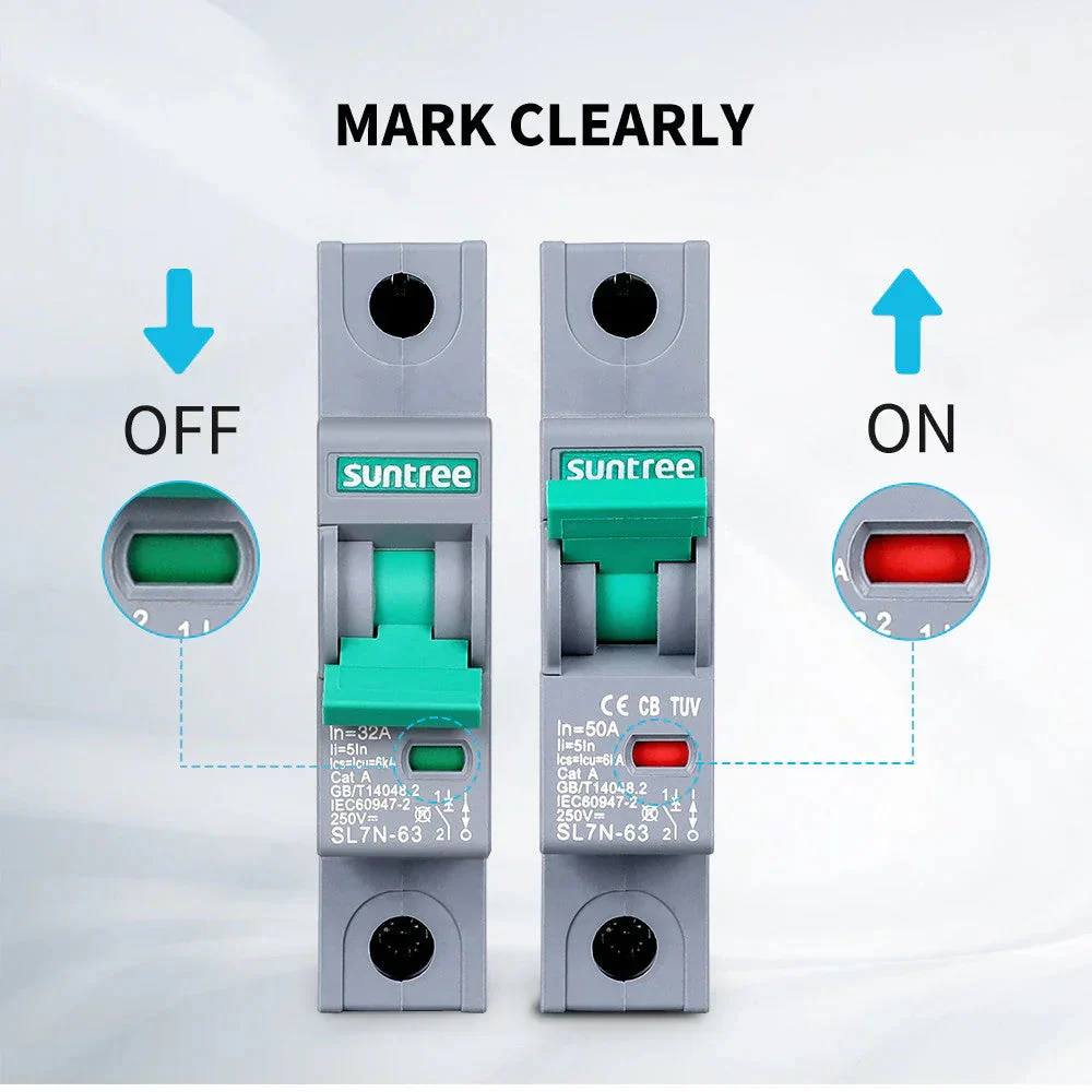 Renogy 10A/16A/32A/50A/63A 1P DC Miniature Circuit Breaker - Image 6