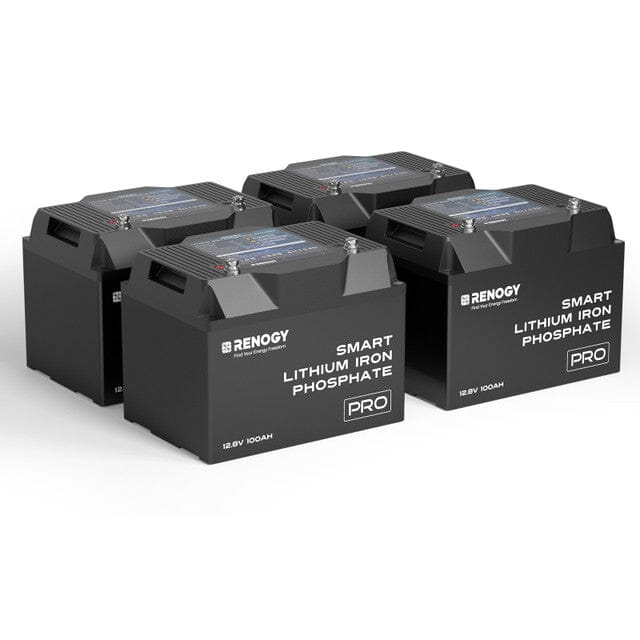 Renogy 12V 100Ah Pro Smart Lithium Iron Phosphate Battery w/Bluetooth & Self-heating Function (SC) - Image 3