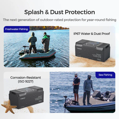 Renogy 12V 200Ah Pro Smart Lithium Iron Phosphate Battery w/Bluetooth & Self-heating Function (SC) - Image 3