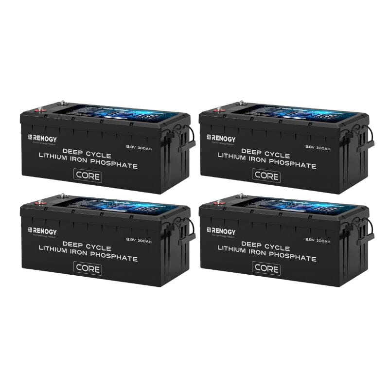 Renogy 12V 300Ah Core Series Deep Cycle Lithium Iron Phosphate Battery w/Self-Heating (SC) - Image 8