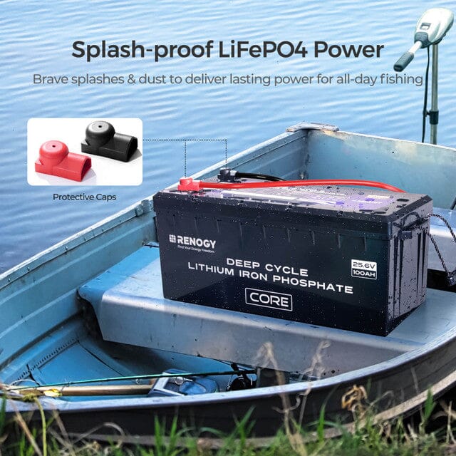 Renogy 24V 100Ah Core Series Deep Cycle Lithium Iron Phosphate Battery (SC) - Image 6