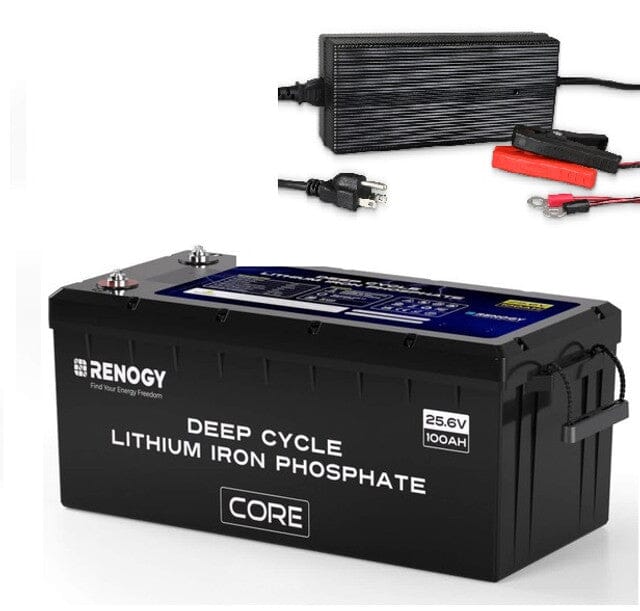 Renogy 24V 100Ah Core Series Deep Cycle Lithium Iron Phosphate Battery (SC) - Image 8