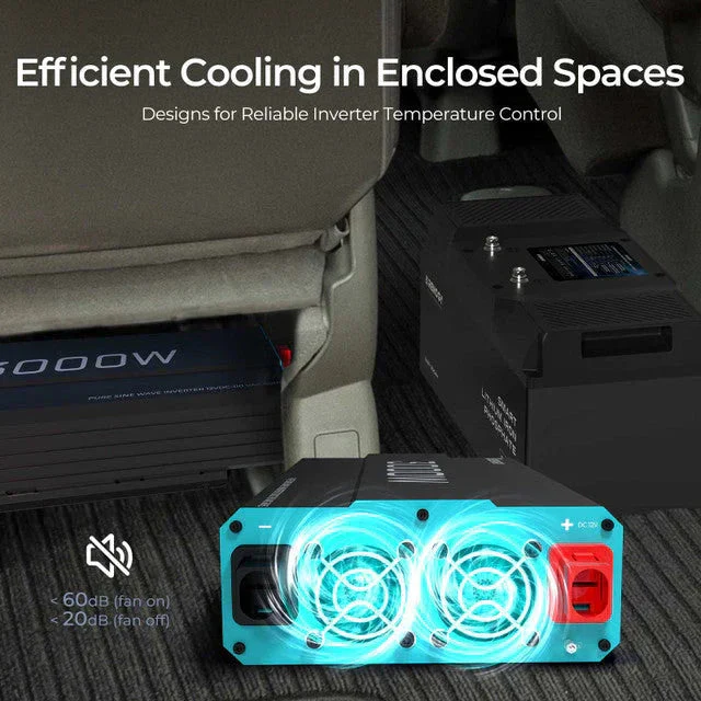 Renogy 3000W 12V Pure Sine Wave Inverter - Image 4