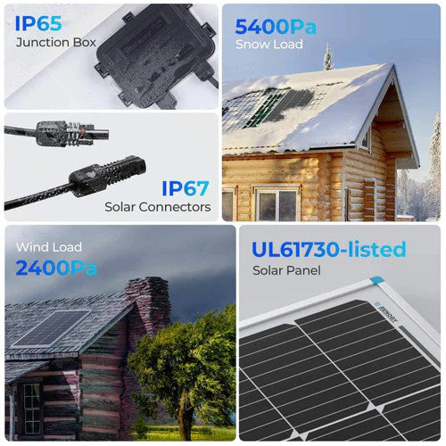 Renogy 400 Watt 12 Volt Solar Premium Kit W/MPPT (SC) - Image 3