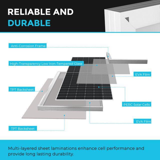 Renogy 550 Watt Monocrystalline Solar Panel (SC) - Image 7
