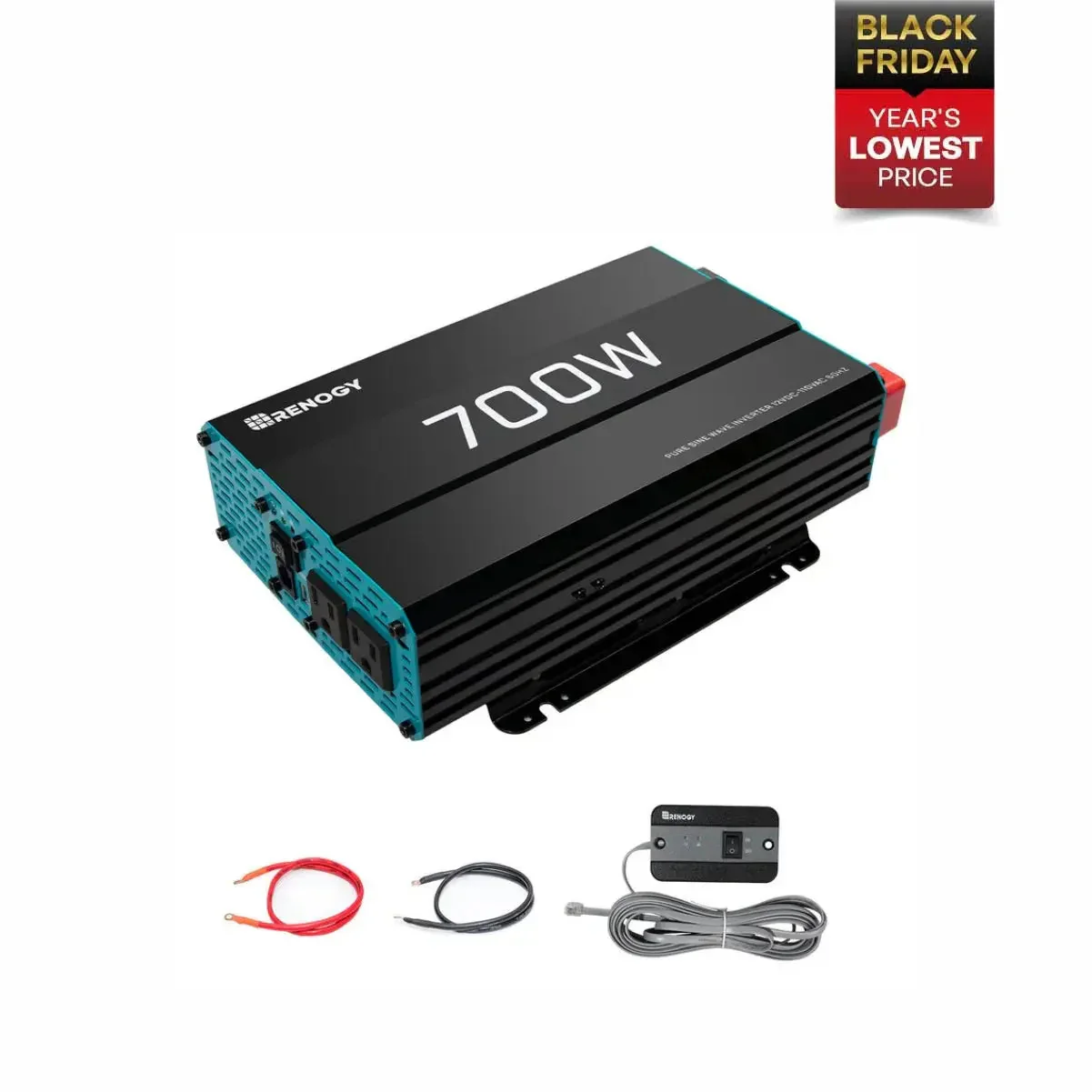 Renogy 700W/1000W/2000W/3000W 12V Pure Sine Wave Inverter - Image 17