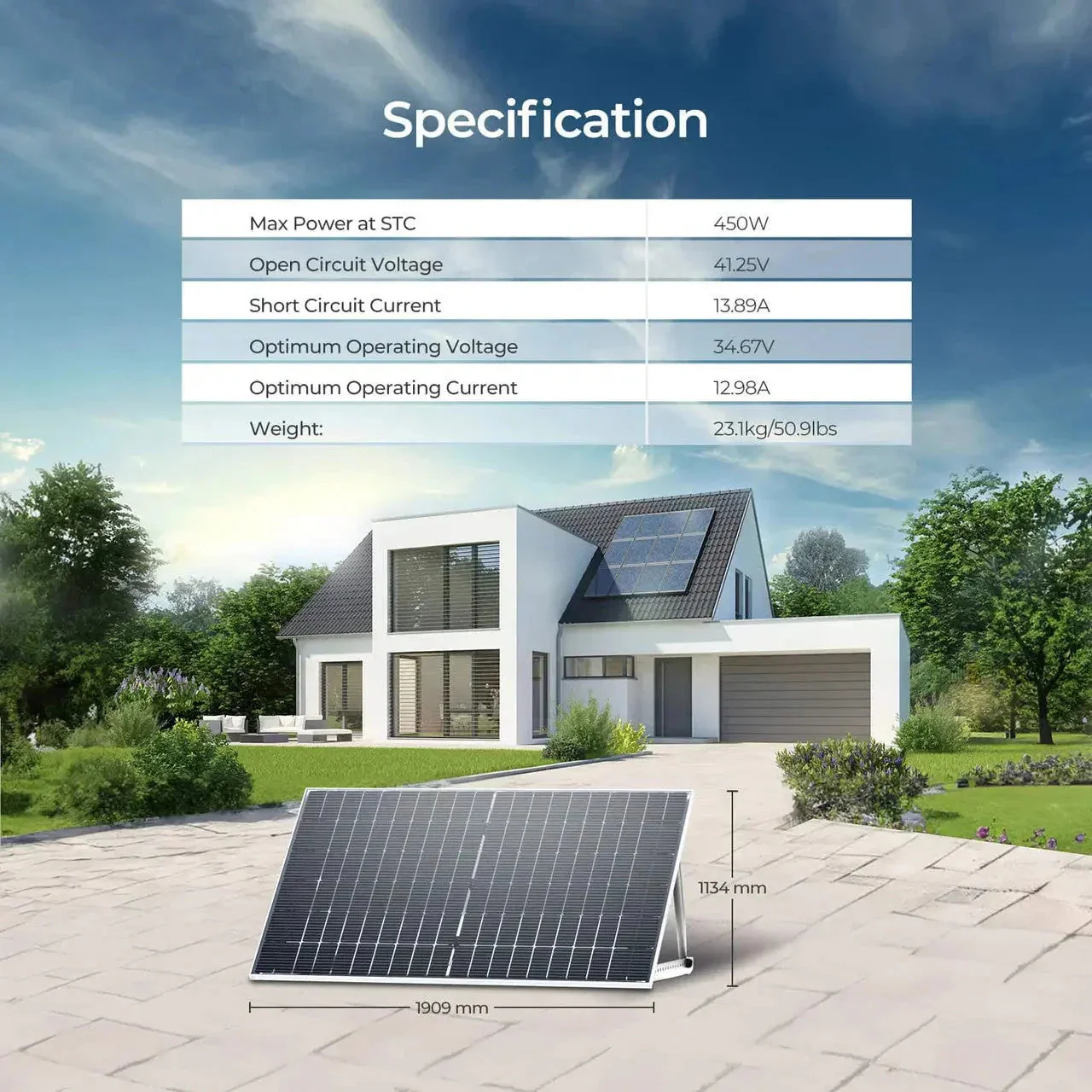 Renogy Bifacial 2PCS 450W Monocrystalline Solar Panel - Image 7