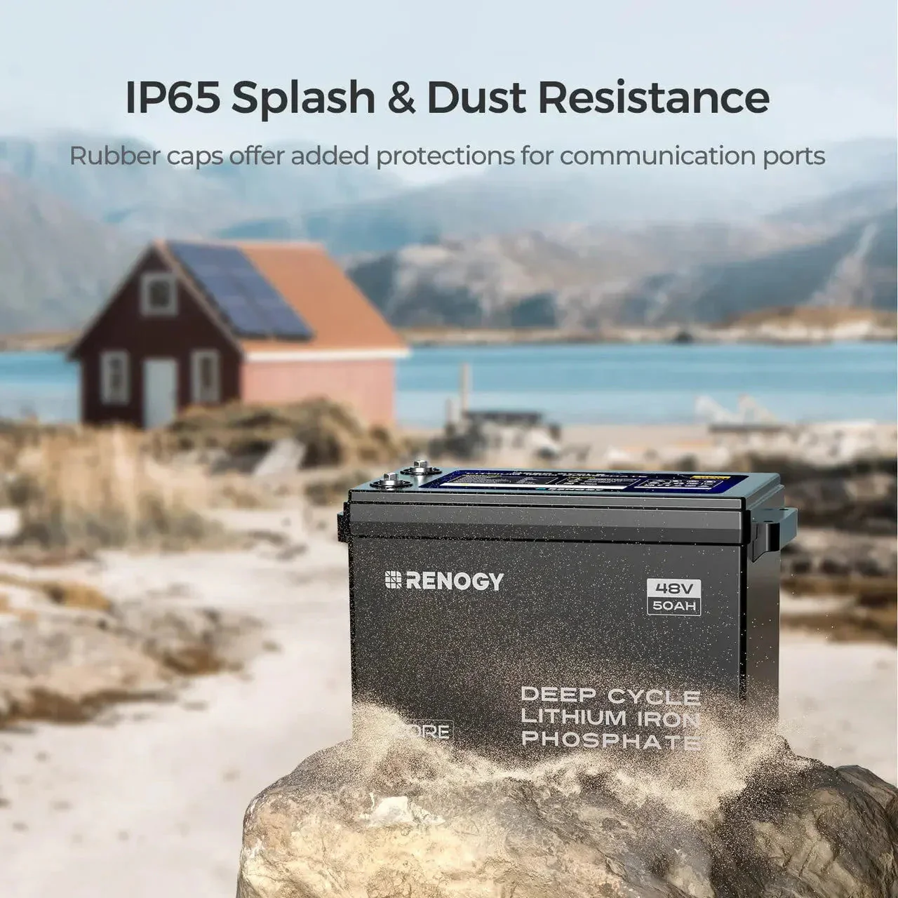 Renogy Core - 48V 50Ah Smart Lithium Iron Phosphate Battery w/Self-heating - Image 10