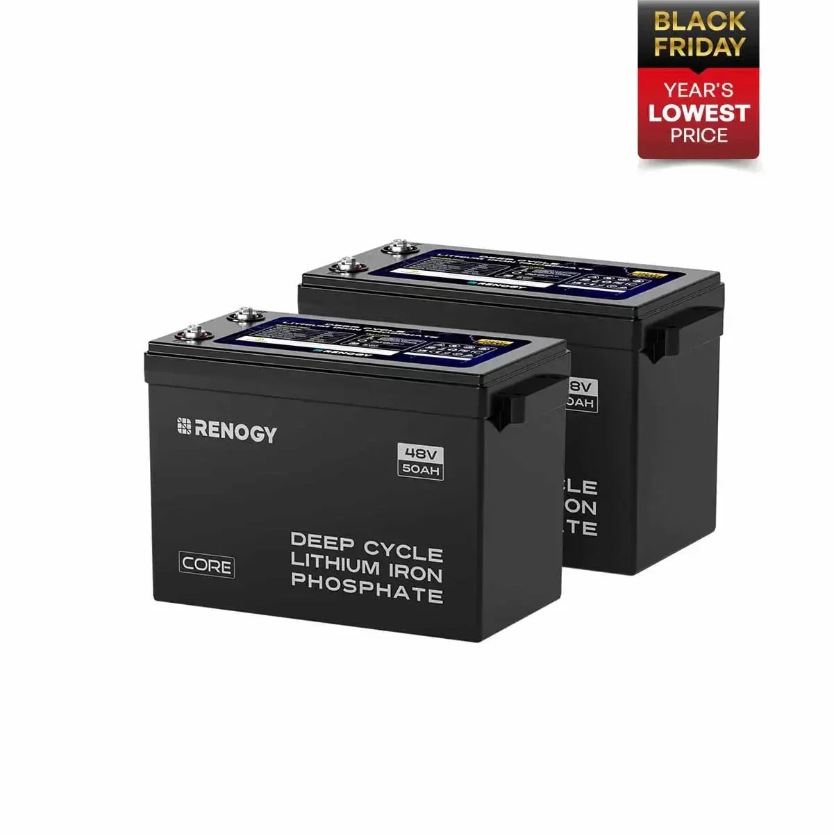 Renogy Core - 48V 50Ah Smart Lithium Iron Phosphate Battery w/Self-heating - Image 14