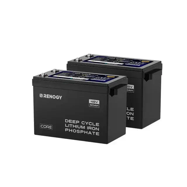 Renogy Core - 48V 50Ah Smart Lithium Iron Phosphate Battery w/Self-heating - Image 4