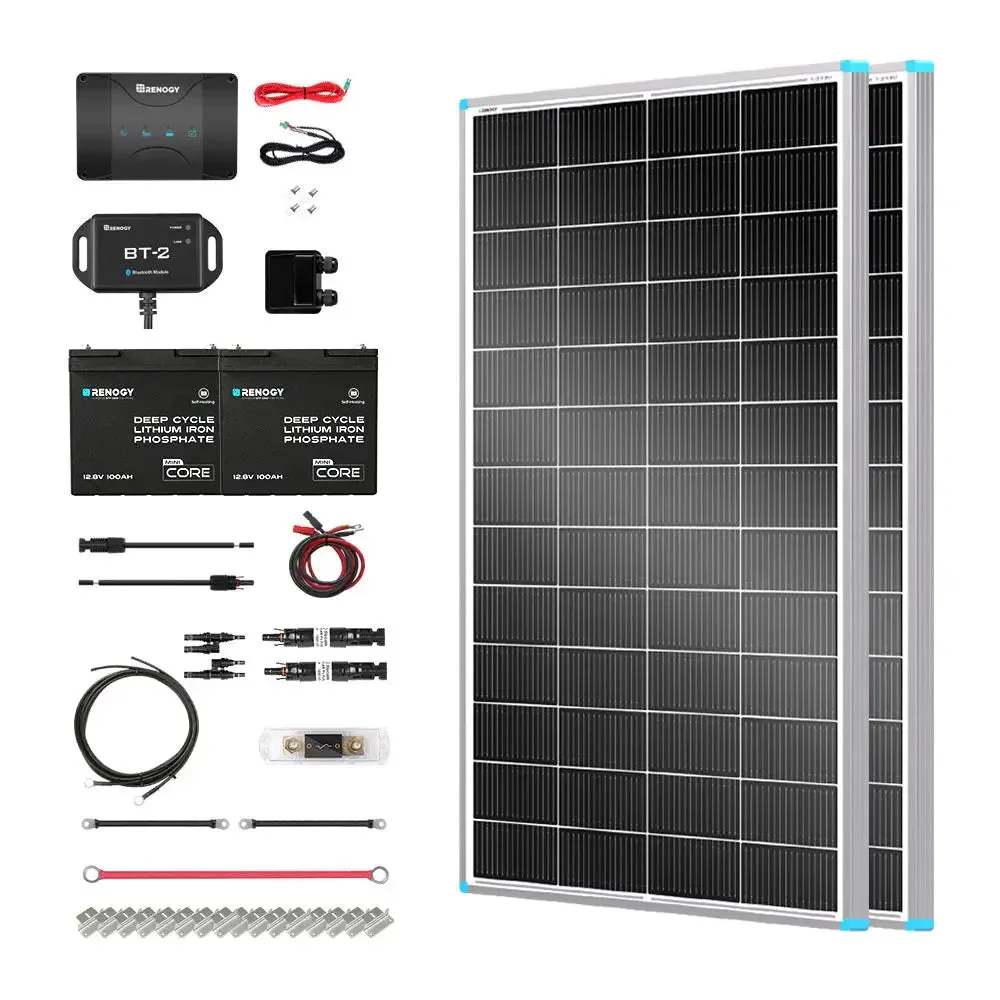 Renogy Customizable RV Solar Kit 400W 12V | DC-DC Battery Charger with MPPT - Image 11