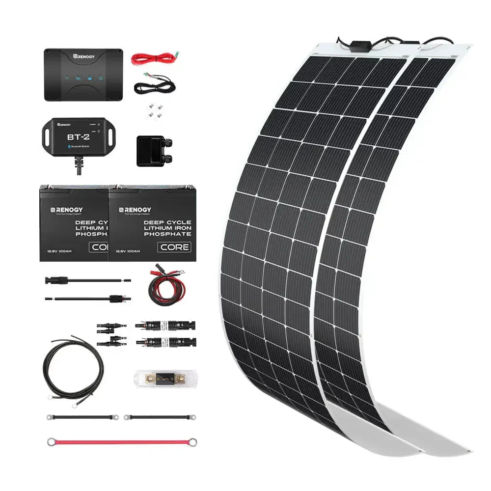 Renogy Customizable RV Solar Kit 400W 12V | DC-DC Battery Charger with MPPT - Image 13