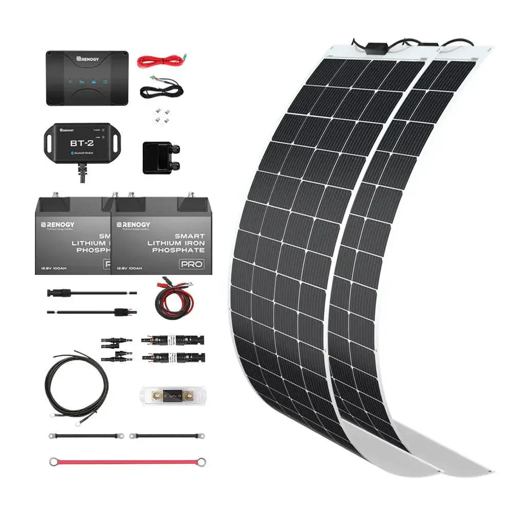 Renogy Customizable RV Solar Kit 400W 12V | DC-DC Battery Charger with MPPT - Image 6