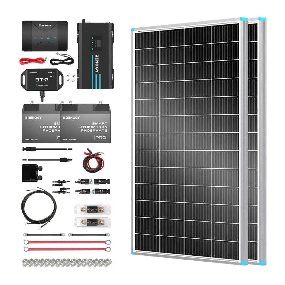 Renogy Customizable RV Solar Kit 400W 12V | DC-DC Battery Charger with MPPT - Image 8