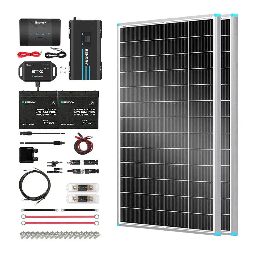 Renogy Customizable RV Solar Kit 400W 12V | DC-DC Battery Charger with MPPT - Image 9
