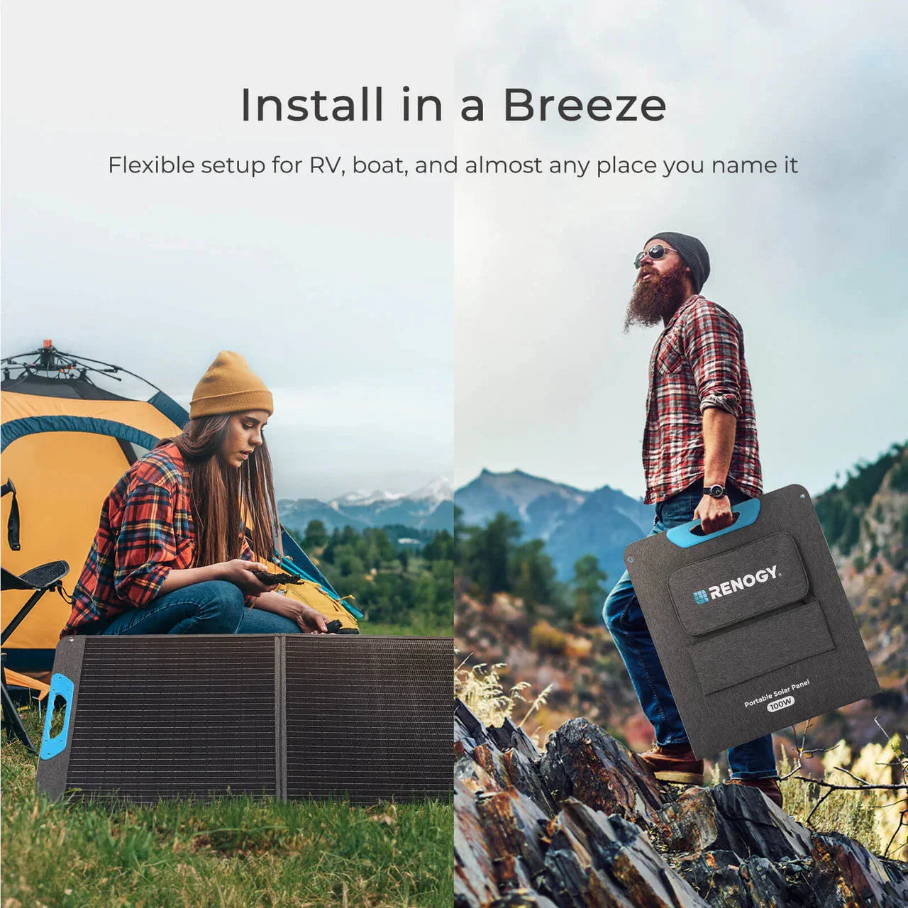 Renogy E.FLEX 100W Portable Solar Panel - Image 2