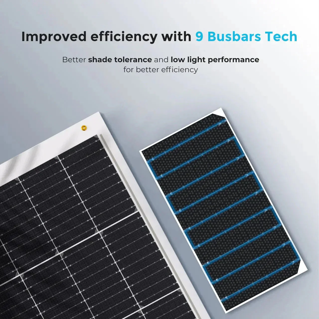 Renogy Flexible 100W 12V Monocrystalline Solar Panel - Image 4