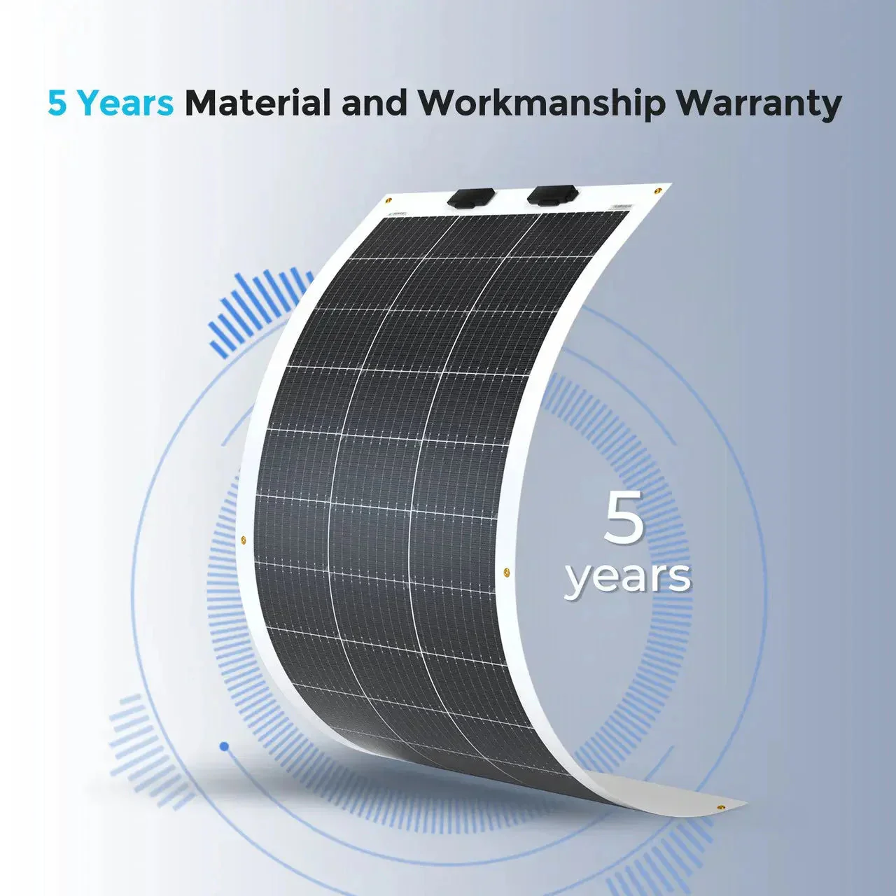 Renogy Flexible 100W 12V Monocrystalline Solar Panel - Image 6