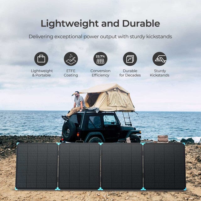 Renogy Lightweight Portable Solar Suitcase 400W (SC) - Image 2