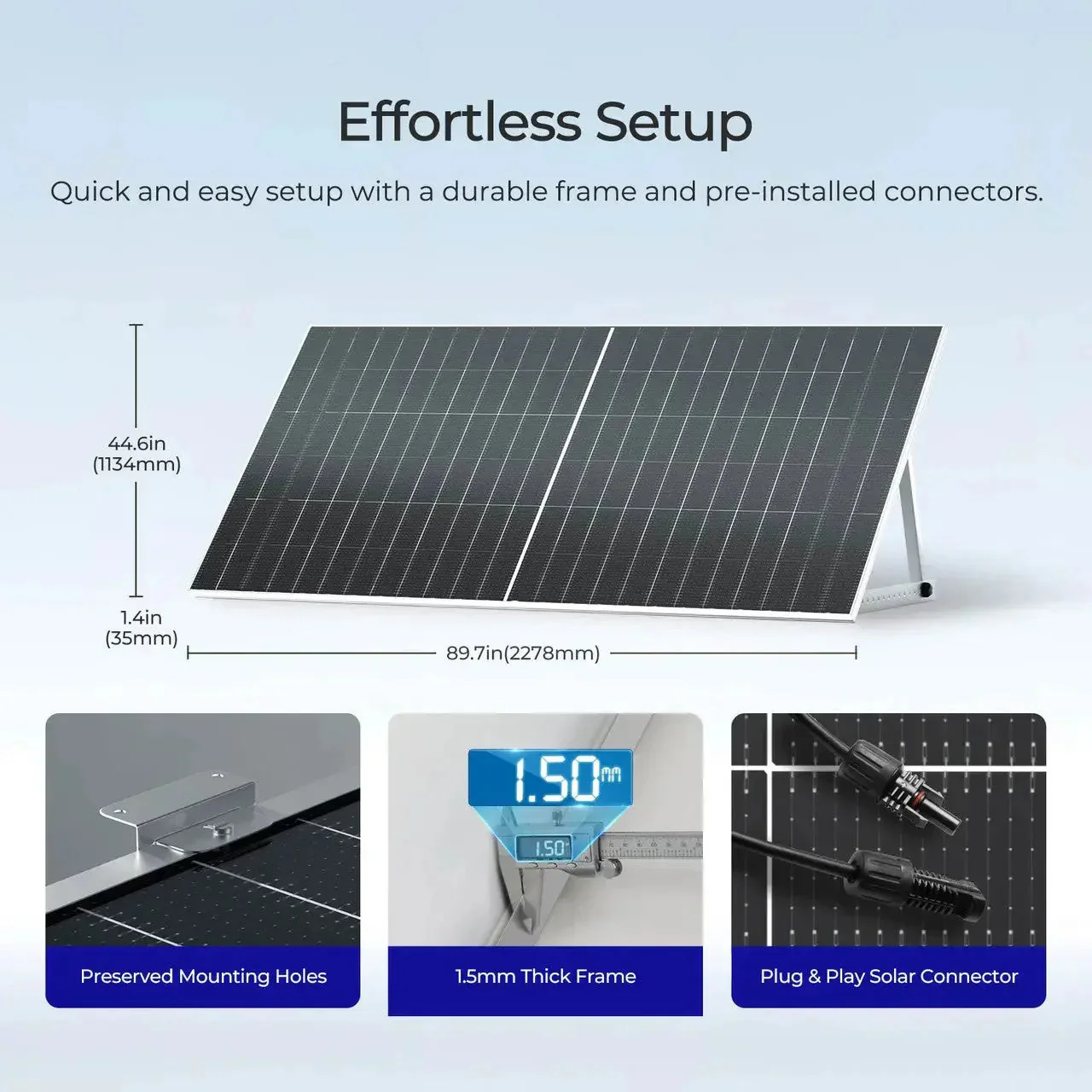 Renogy N-Type Bifacial 2PCS 590W Monocrystalline Solar Panel - Image 9