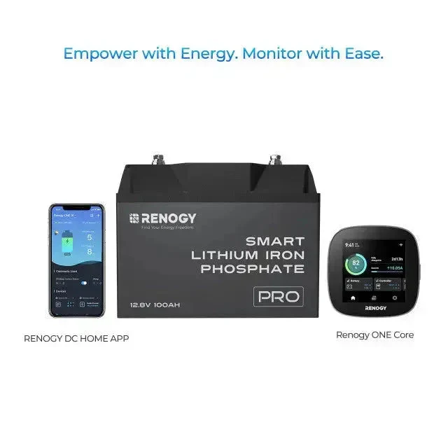 Renogy Pro - 12V 100Ah/200Ah Smart LiFePO4 Battery w/ Bluetooth & Self-Heating - Image 18