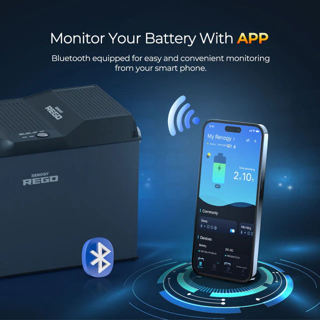 Renogy REGO 12V 400Ah Cold Weather LiFePO4 Battery (SC) - Image 6