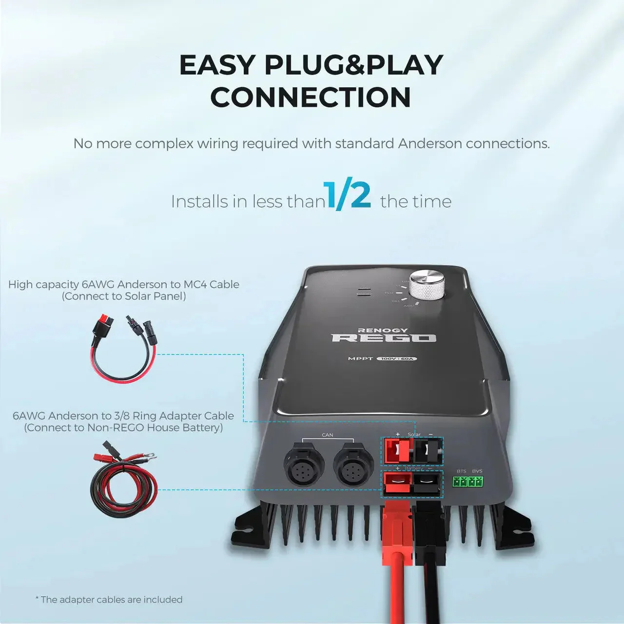 Renogy REGO 12V 60A MPPT Solar Charge Controller - Image 5