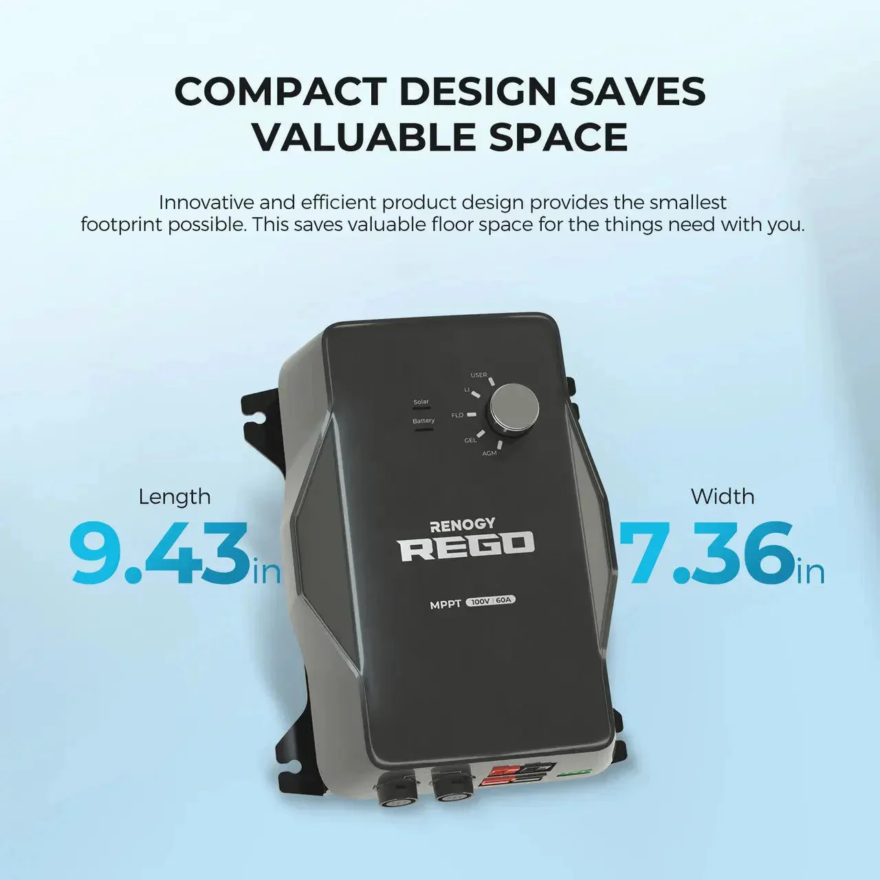 Renogy REGO 12V 60A MPPT Solar Charge Controller - Image 6