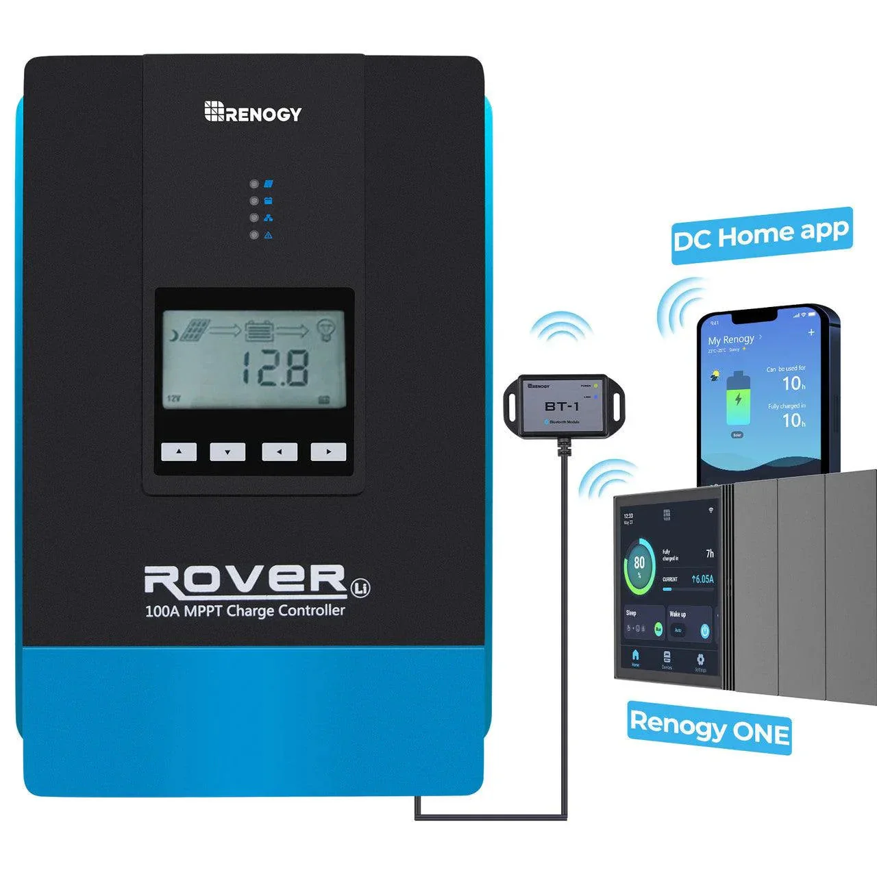 Renogy Rover 100 Amp MPPT Solar Charge Controller (SC) - Image 2