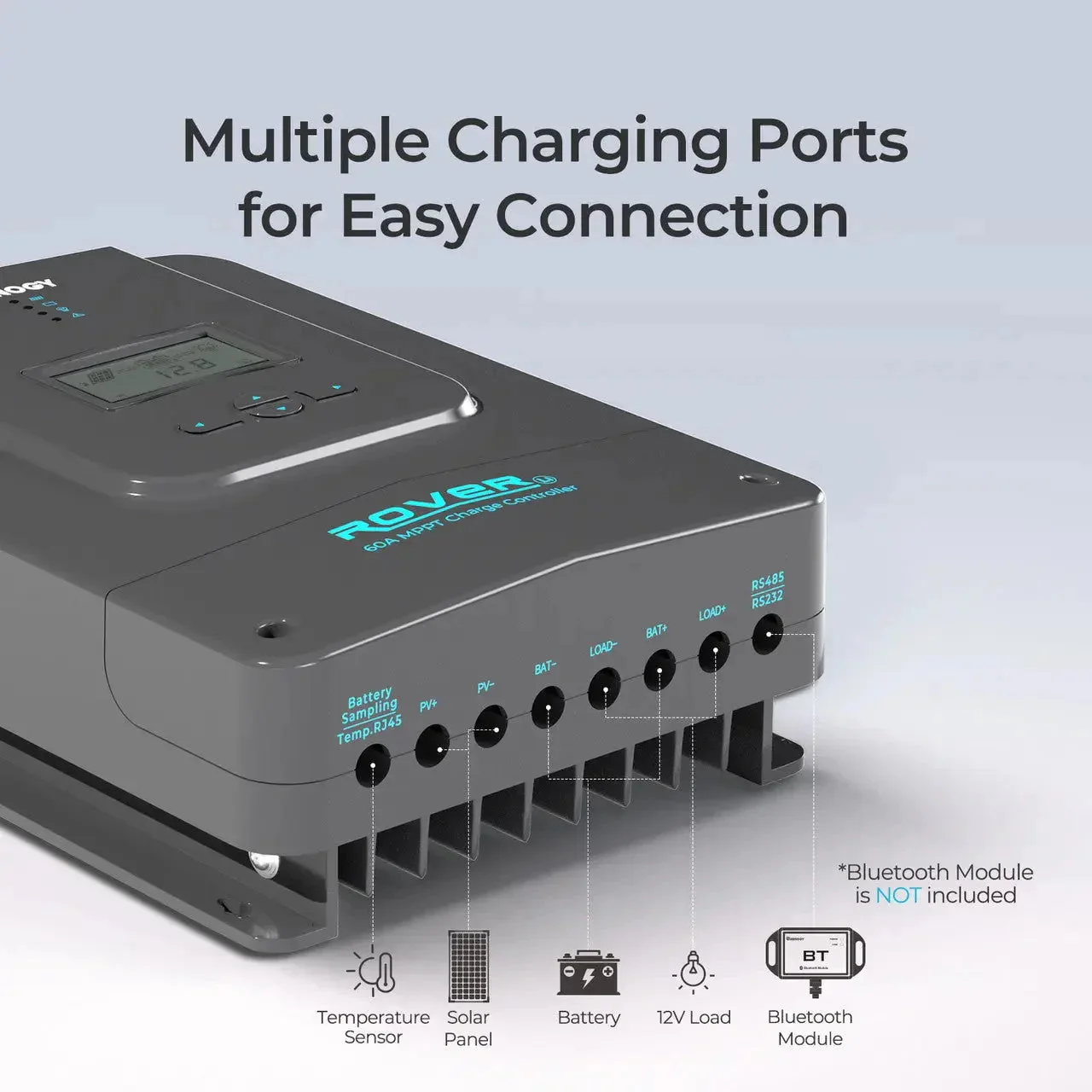 Renogy Rover 60 Amp MPPT Solar Charge Controller - Image 8
