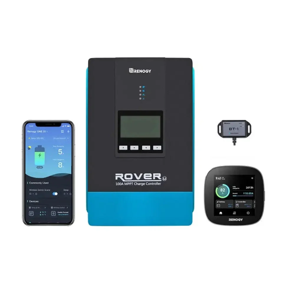 Renogy Rover Li 30/40/60/100 Amp MPPT Solar Charge Controller with Renogy ONE Core - Image 14