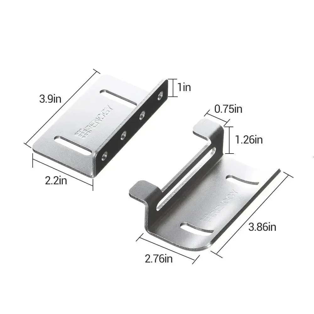 Renogy Solar Panel Mounting Curved Z Bracket -- Set of 4 - Image 3
