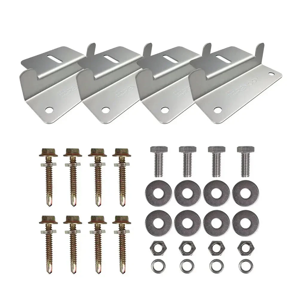 Renogy Solar Panel Mounting Z Bracket -- Set of 4 - Image 6