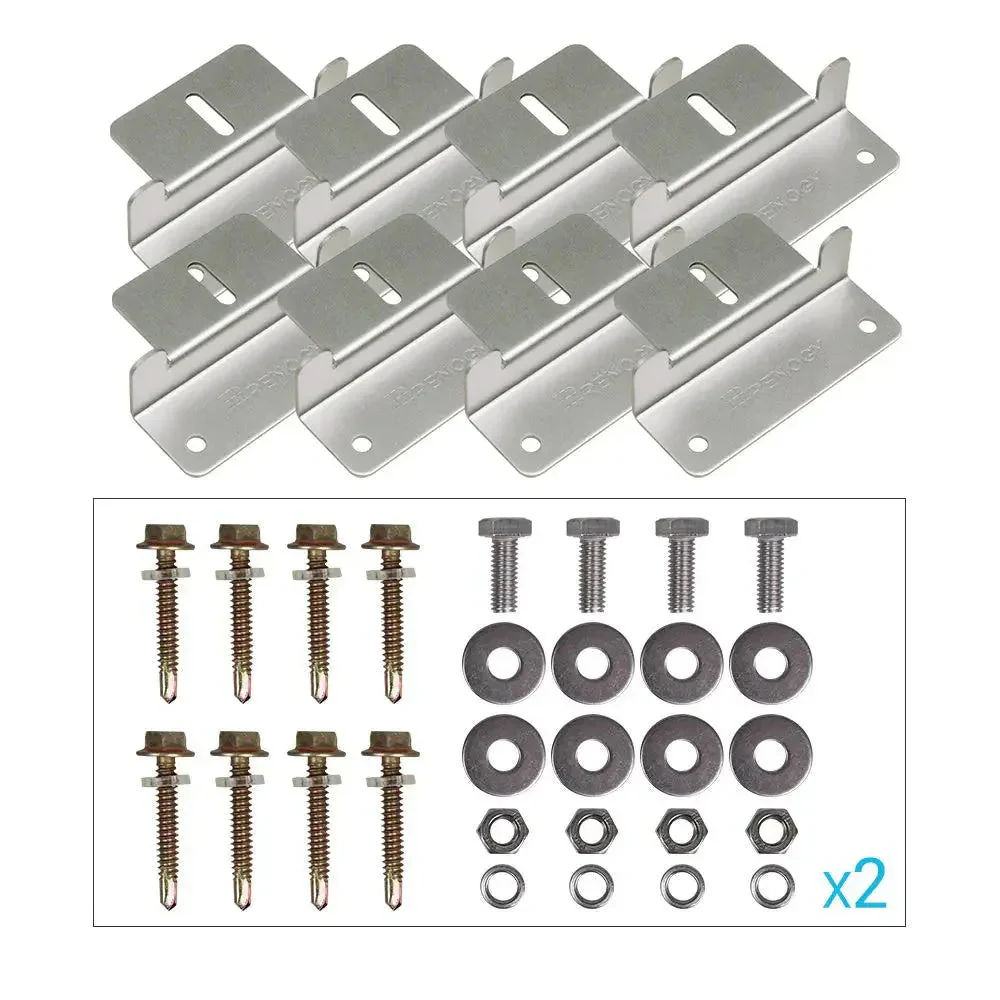 Renogy Solar Panel Mounting Z Bracket -- Set of 4 - Image 7