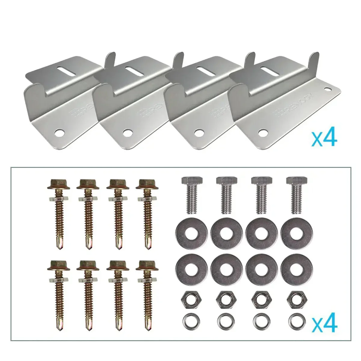 Renogy Solar Panel Mounting Z Bracket -- Set of 4 - Image 8
