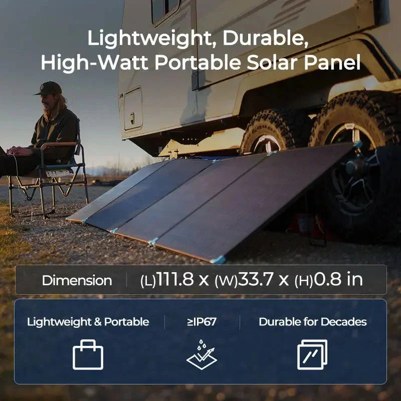 Renogy Solar Suitcase 400W Lightweight Portable Solar Panel - Image 9