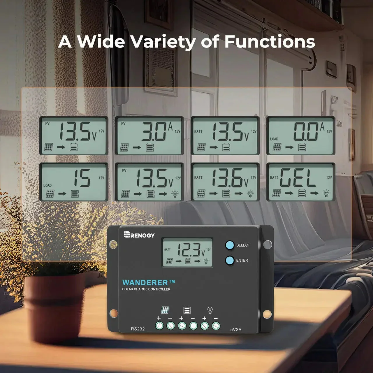 Renogy Wanderer 10A PWM Charge Controller - Image 10