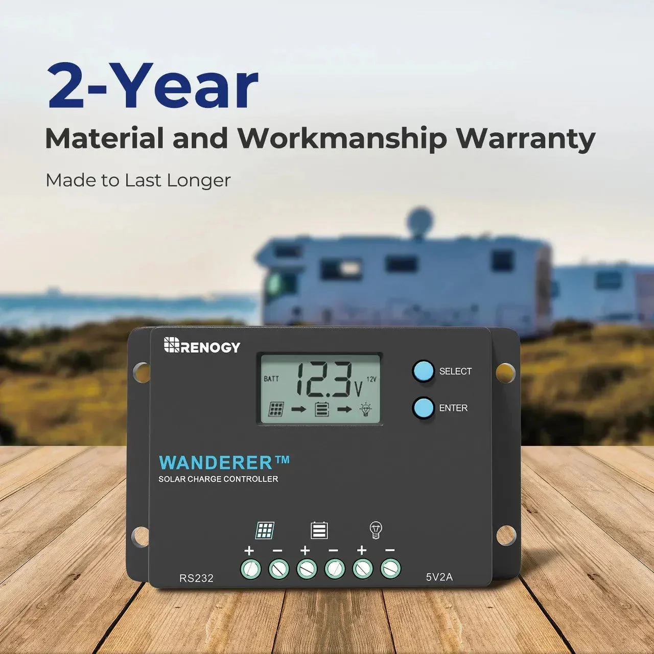 Renogy Wanderer 10A PWM Charge Controller - Image 7