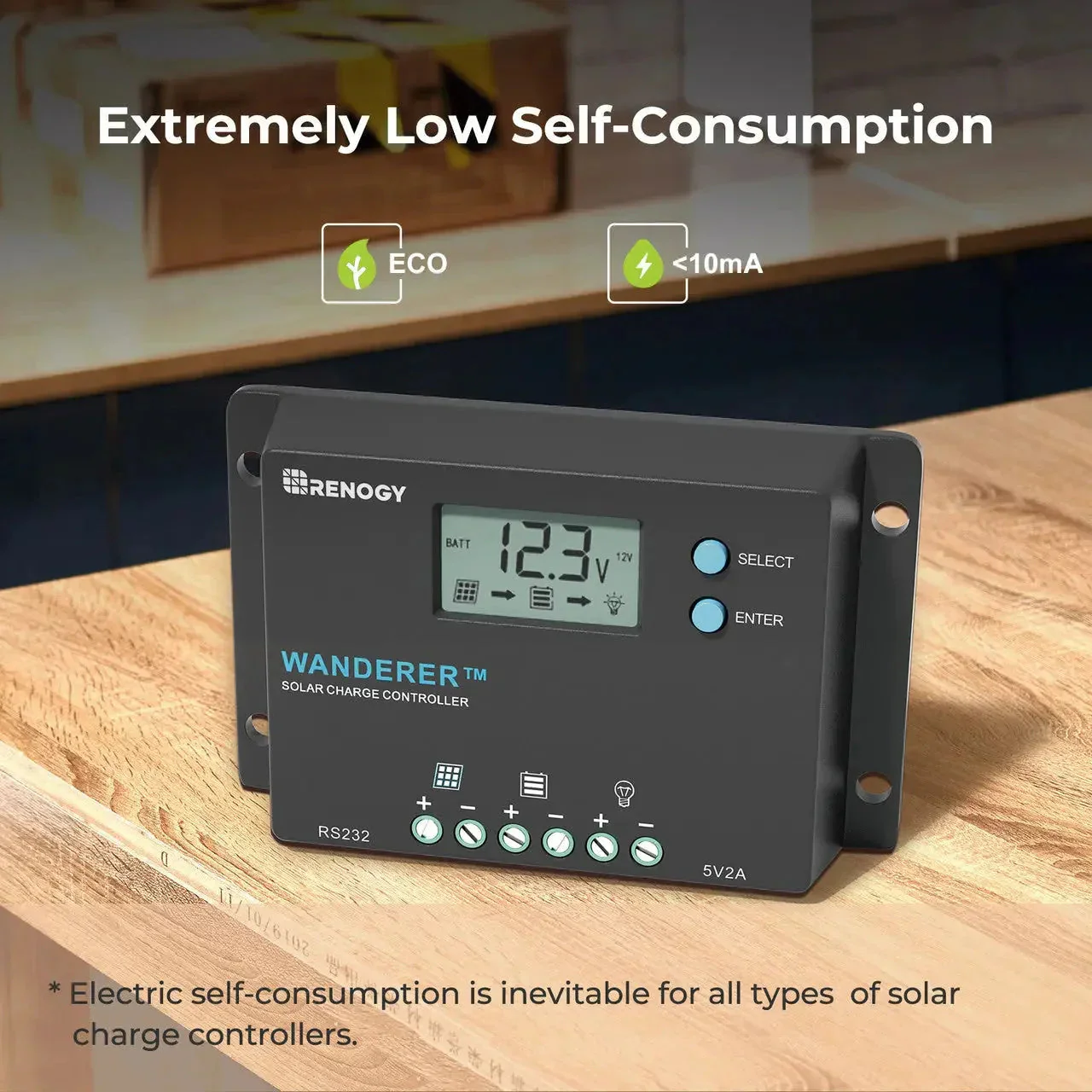 Renogy Wanderer 10A PWM Charge Controller - Image 8