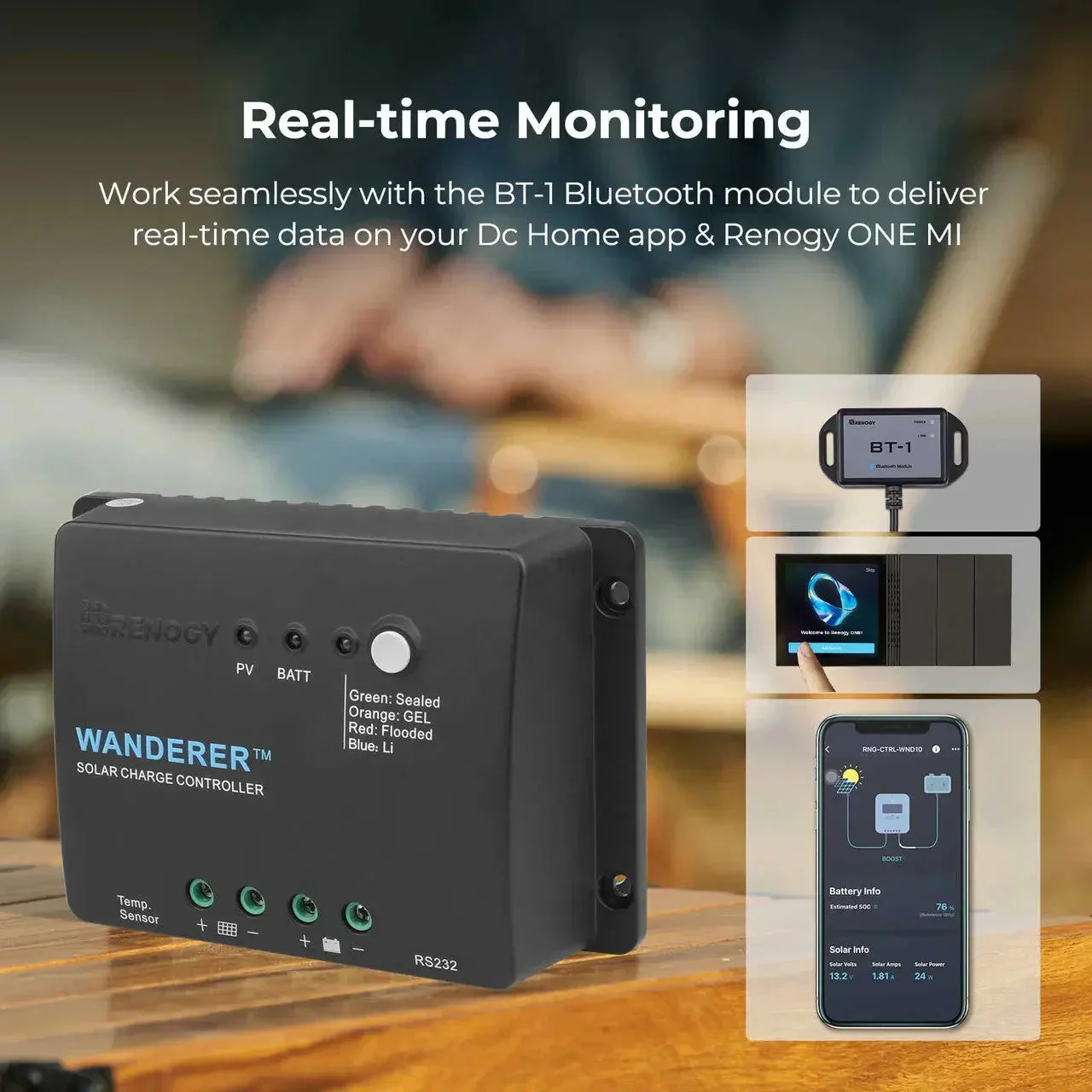 Renogy Wanderer Li 30A PWM Charge Controller - Image 3