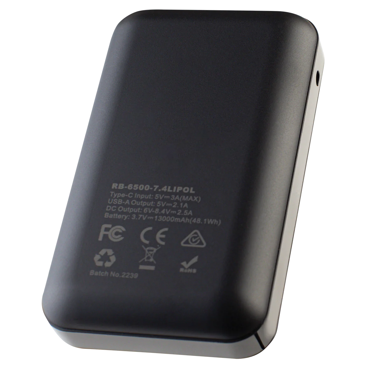 Replacement Jacket/Chair Battery, 6500 mAh, 7.4v, Hard Shell - Image 2