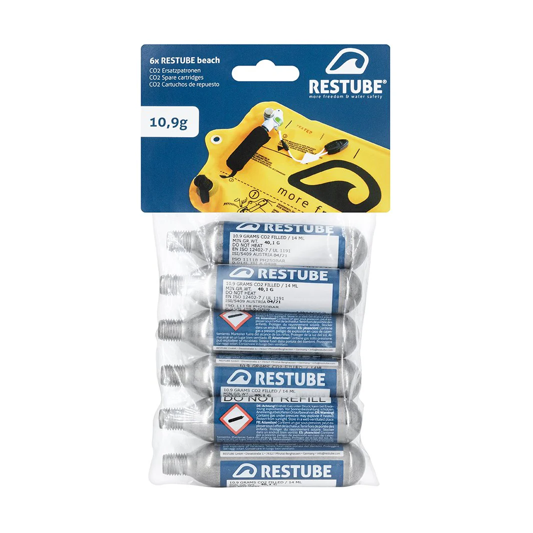 Restube CO₂ cartridges (10.9g) - Image 3