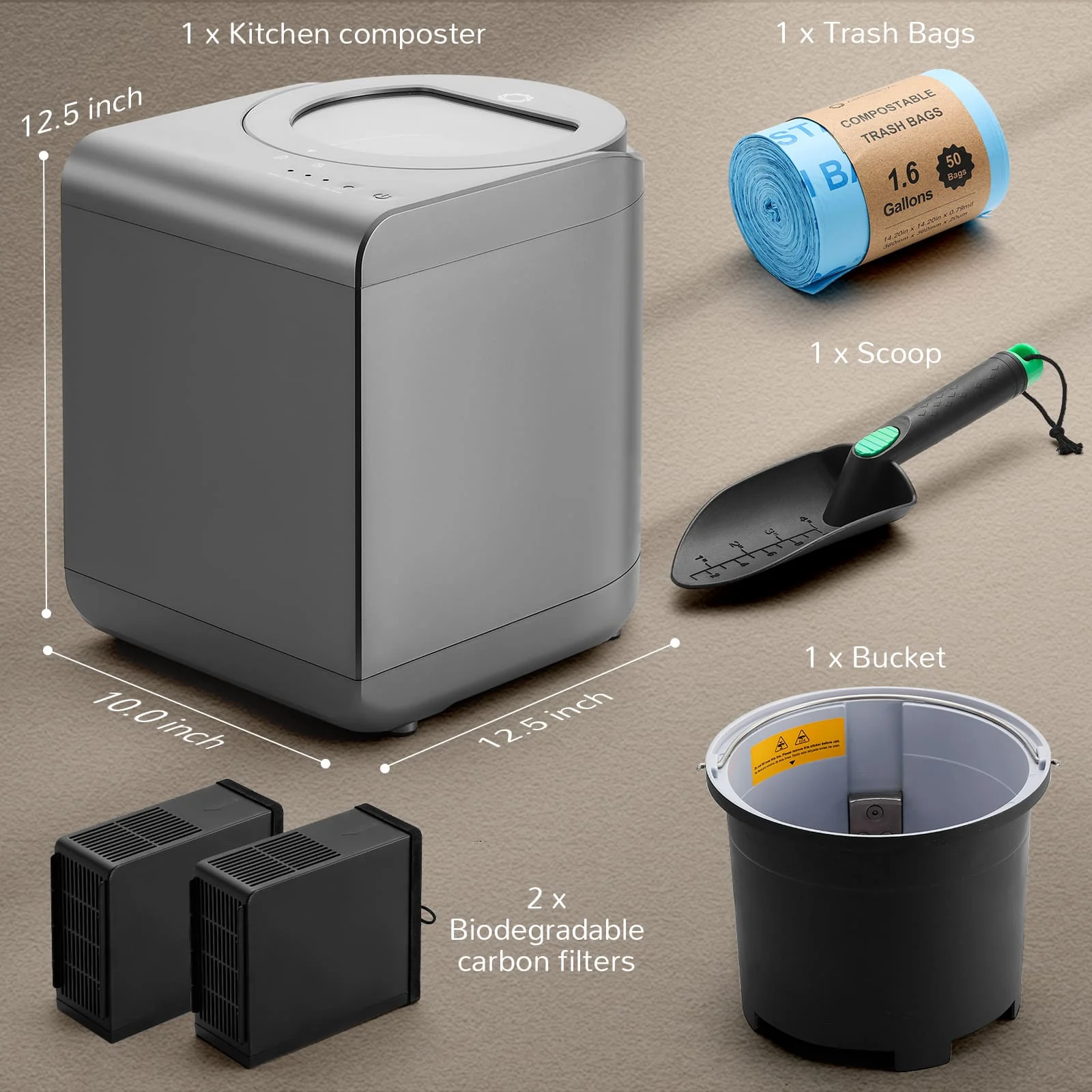 Revive Electric Kitchen Composter, Visual Version - Image 12