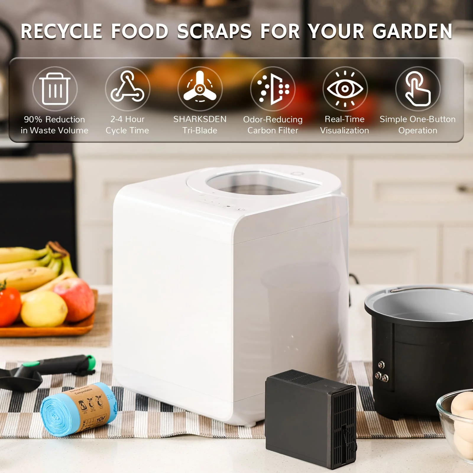 Revive Electric Kitchen Composter, Visual Version - Image 15