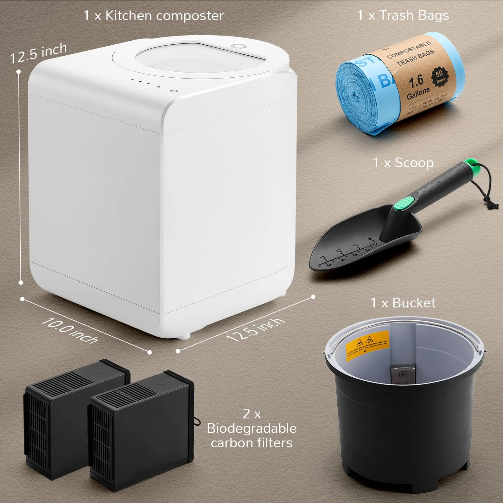 Revive Electric Kitchen Composter, Visual Version - Image 17