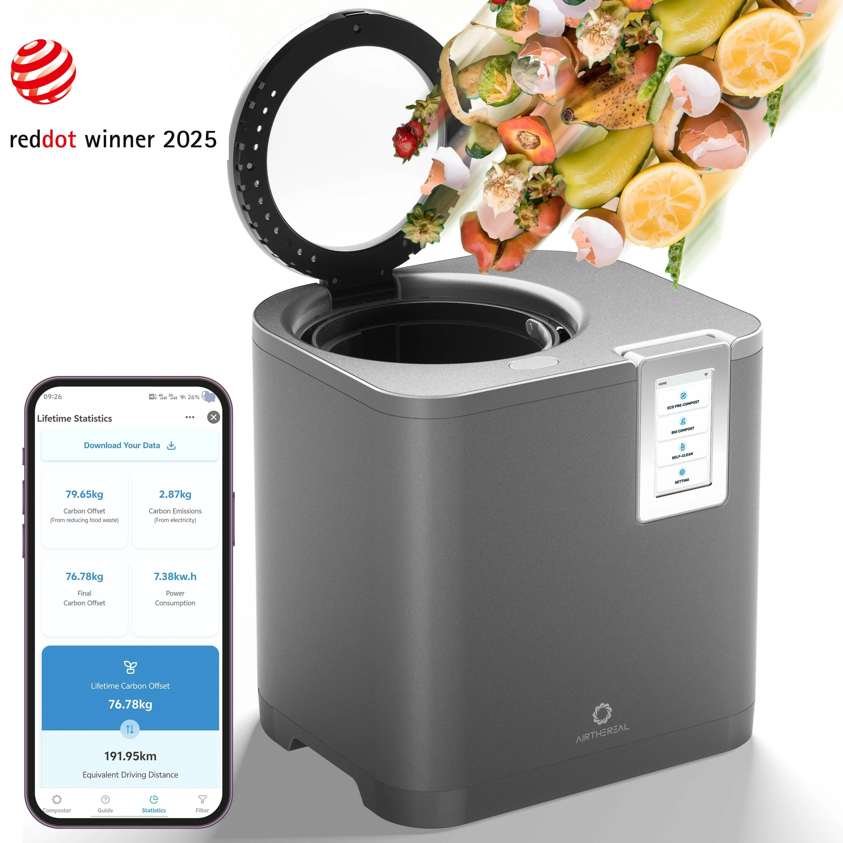 Revive R800 5L WiFi Kitchen Composter - Image 11