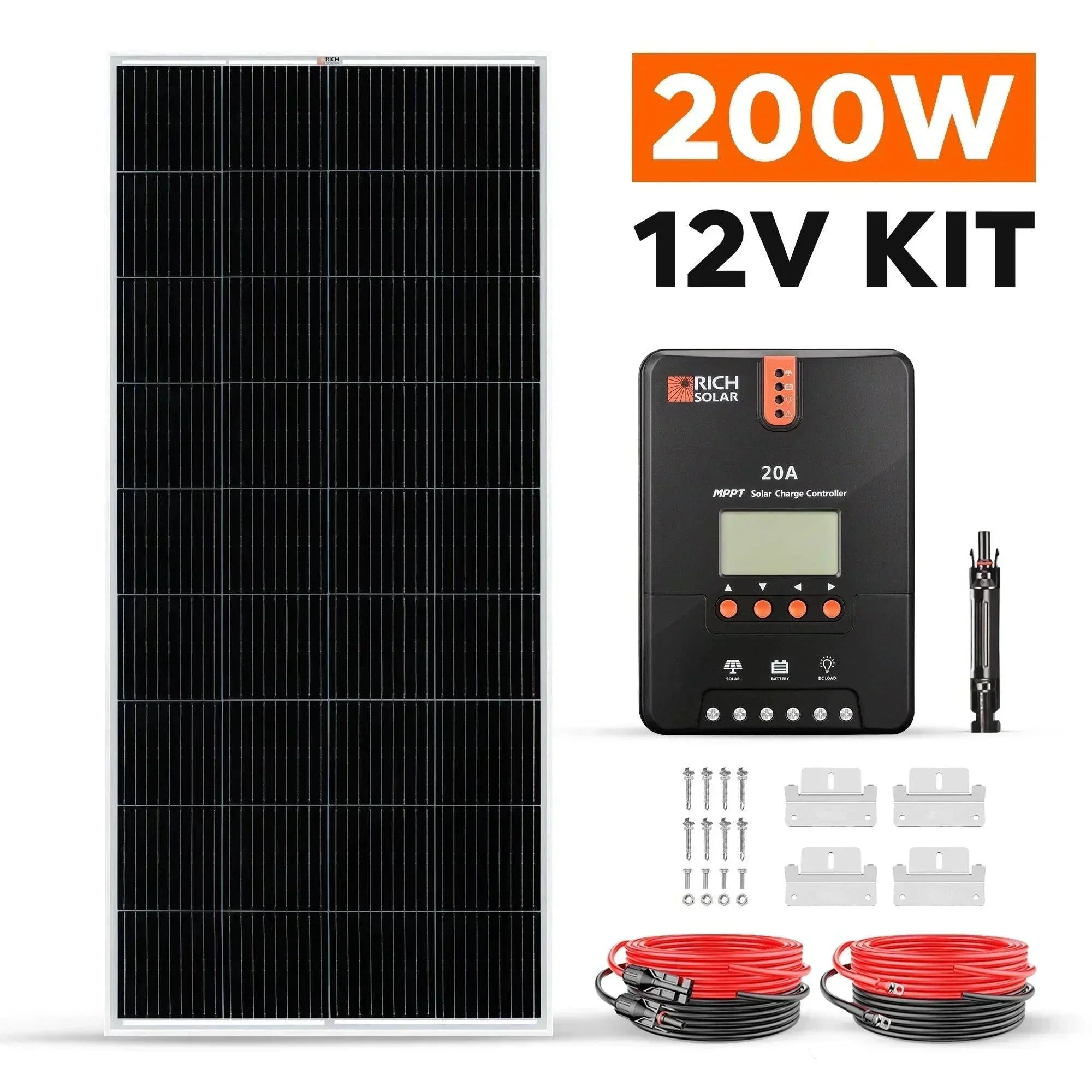 Rich Solar - 200 Watt Solar Kit - Image 2