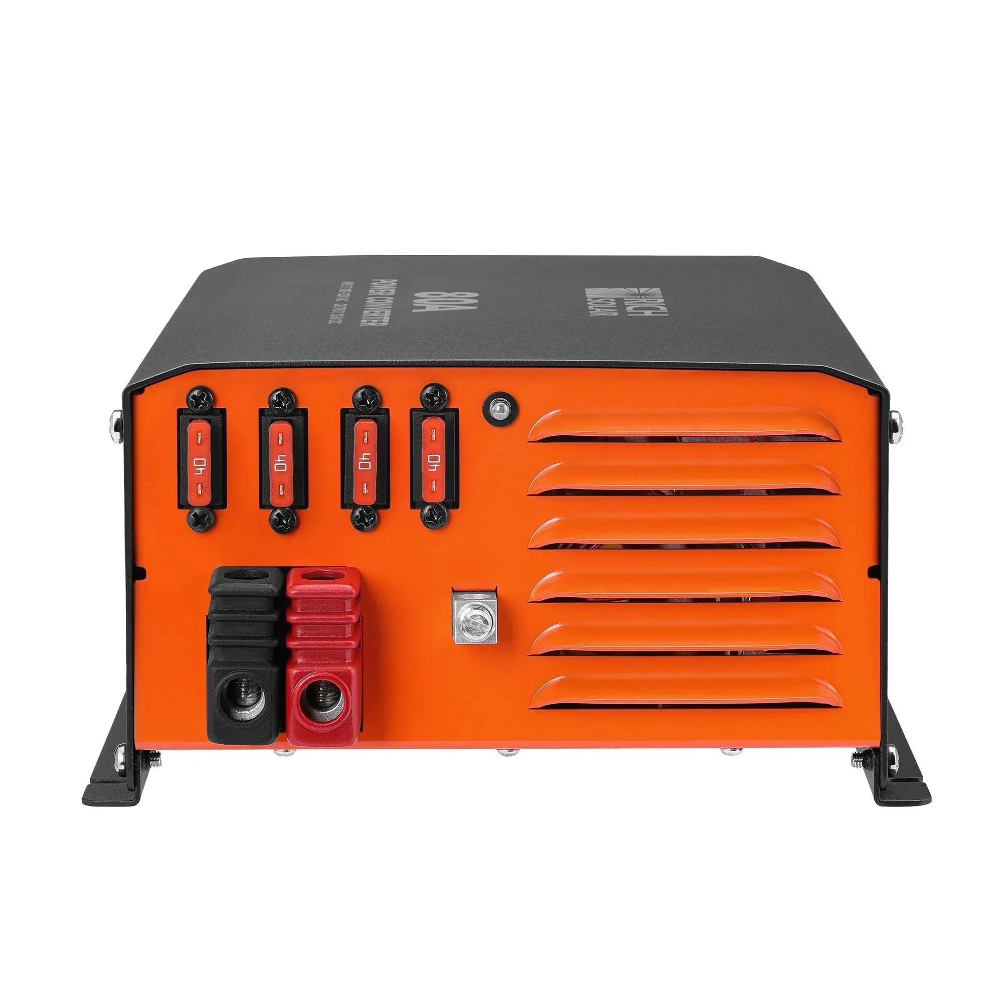 Rich Solar - 80 Amp Power Converter | 80A 120V Battery Charger | Overload, Overheat, Reverse Polarity Protection | Plug and Play (SC) - Image 5